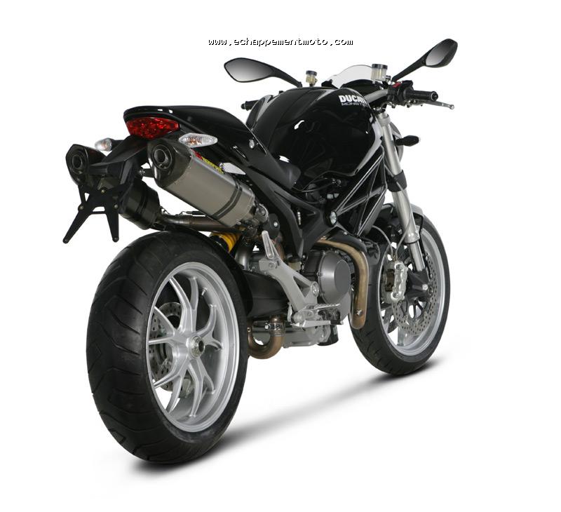 DUCATI MONSTER 1100 AKRAPOVIC ECHAPPEMENT MOTO 2